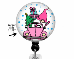 Cute Christmas Badge Reel