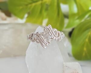 Herkimer Diamond Sterling Silver Ring