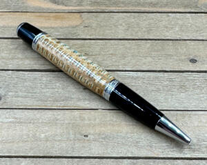 Real corn cob ballpoint pen