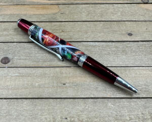 Dragon DnD postage stamp Sierra Monarch Caldera Ballpoint Pen