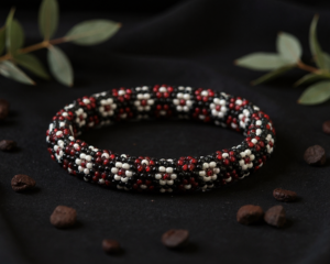 colorful handmade beaded bracelet