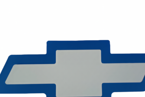 New Chevrolet Chevy Truck Large Blue Bowtie Cover Plug Cap Tow Hitch 2" Receiver Compatible With Silverado 1500 Suburban Universal 2500 3500