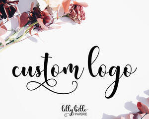 custom design logo for small business branding theme