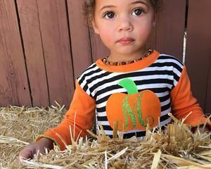 Halloween Pumpkin Patch Girl Dress