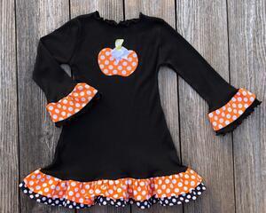 Pumpkin Patch Girl Dress