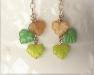 Falling leaves earrings