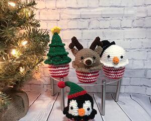 Crochet Cupcake Set