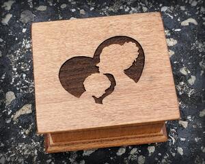 Mommy's Little Boy, wooden music box, custom made by Simplycoolgifts