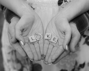 Love Engagement Props