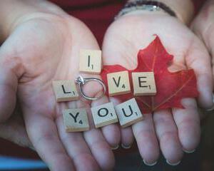 i love you engagement photo props
