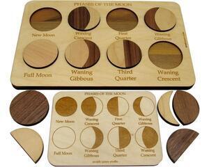 Phases of the Moon Montessori Puzzle