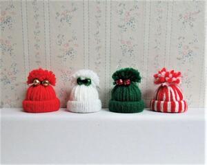 Christmas stocking hat ornaments