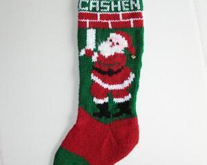 Santa Christmas stocking