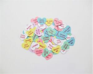 Die Cut Conversation Hearts, Hot Stuff