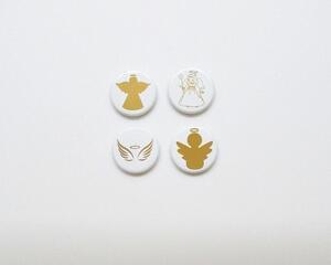 Angels Gold Foil Magnets