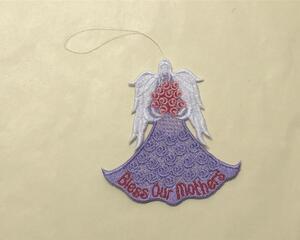 Bless Our Mothers Angel Ornament