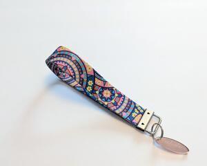 Boho keychain wristlet