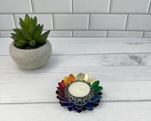 Rainbow Candle Holder