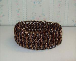 Chainmaille Dragonscale Cuff