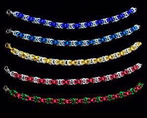 Chainmaille Byzantine Bracelet