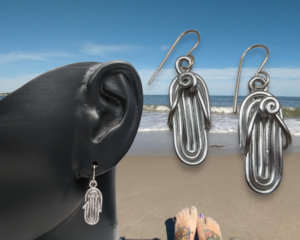 flip flop earrings by bendi's