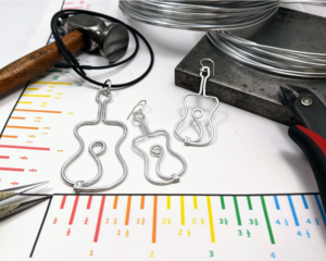 Guitar jewelry by Bendi's