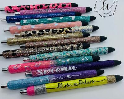 Glitter Pen, Custom Pen, Sarcastic Pen, Funny Pen, Papermate