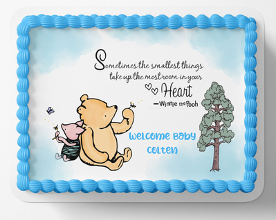 Lilo & Stitch Edible Image Cake Topper Personalized Birthday Sheet Cus -  PartyCreationz