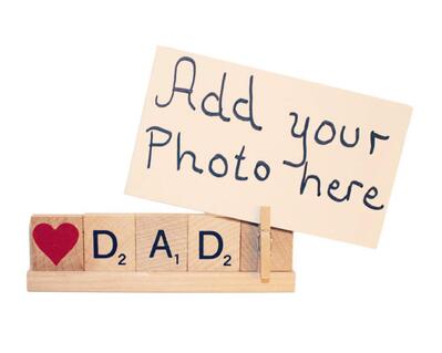dad photo frame
