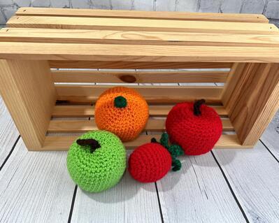 Crochet Fruit Set