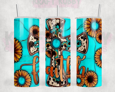 Western Vibes 20 oz Skinny Tumbler