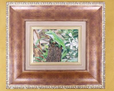 Anole Painting
