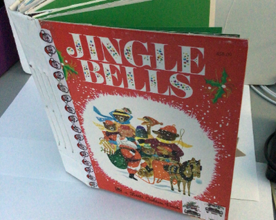 Vintage 1964 Jungle Bells Little Golden Book