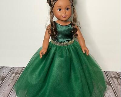 American Girl Holiday Dress Ball Gown