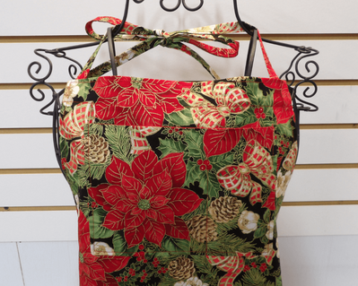 Products :: 1321 Jacobean Floral hanging dish towels; Christmas