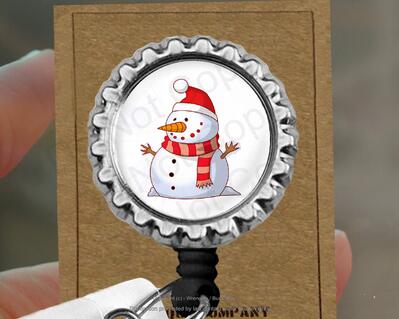 Feltie Badge Reels – Tagged snowman– My4BadgeBuilders