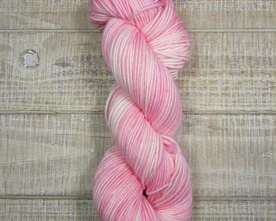 Hand-Dyed Yarn Set Merino/Nylon Sock Weight Pink Monarch