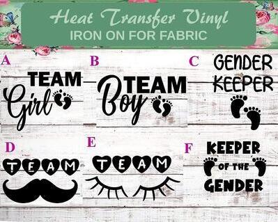 team girl, team boy - baby reveal
