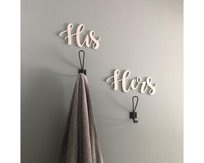 His and Hers Signs