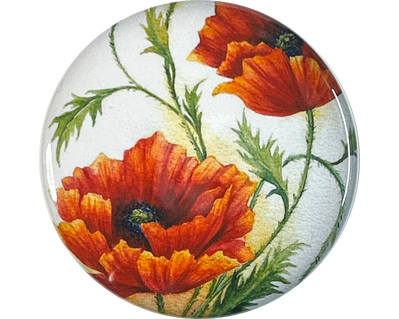 Poppies Needle Minder / Cover Holder magnets  24 designs to choose from .