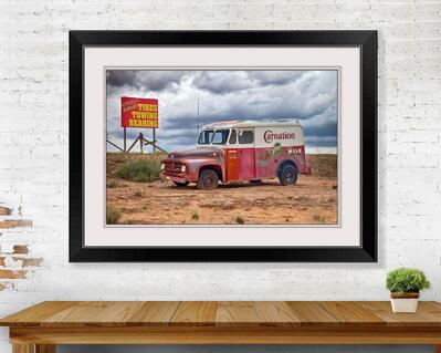 Old Carnation Milk Truck