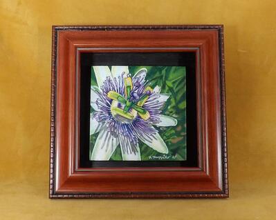 Passion Flower Painting