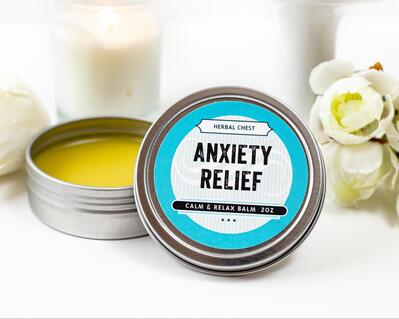 Anxiety Relief Balm Relaxation calm stress relief self care