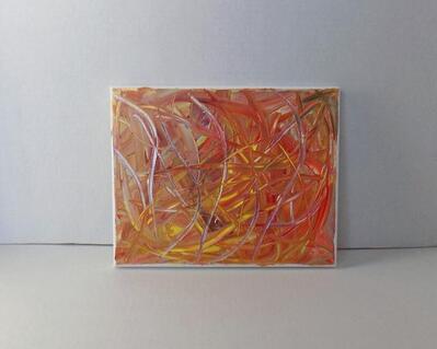 Acrylic on canvas one of a kind original painting titled "daylight" by RainbowMaille