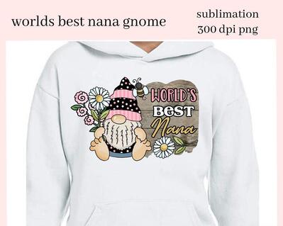 World's Best Nana Gnome Sublimation Clipart - Mother's Day Gift - DIY Grandmother Coffee Mug - Create T-Shirts, Hoodies, Greeting Cards & Tags for Grandma's DayWorld's Best Nana Gnome Sublimation Clipart - Mother's Day Gift - DIY Grandmother Coffee Mug - Create T-Shirts, Hoodies, Greeting Cards & Tags for Grandma's Day