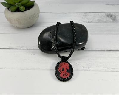 Red Skull Pendant