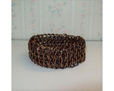 Chainmaille Dragonscale Cuff