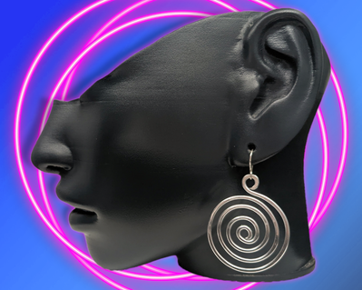 XL spiral Earrings by Bendi's