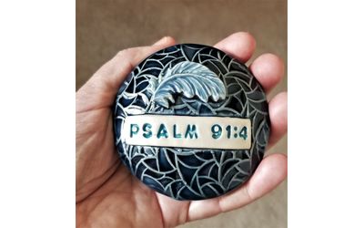 Psalm 91:4 Spirit Rattle Psalm 91:4 Spirit Rattle