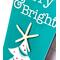 Coastal Christmas Tree Sign, Merry & Bright, With Real Starfish

This Merry & Bright coastal holiday sign with an actual starfish, is an ideal addition to your beach house holiday decor. Measuring 7.25x16, this is a cheerful and radiant design with it's greenish turquoise background, white whimsical Christmas tree, and a pop of bright tropical colors.